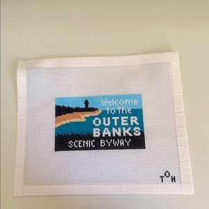 Outer Banks Needlepoint Canvas